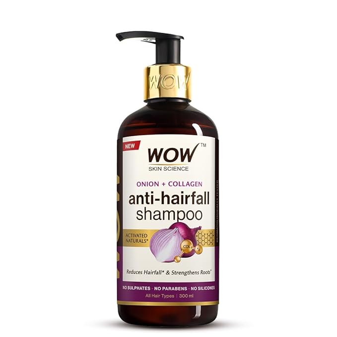 Wow Skin Science Red Onion Black Seed Oil Shampoo