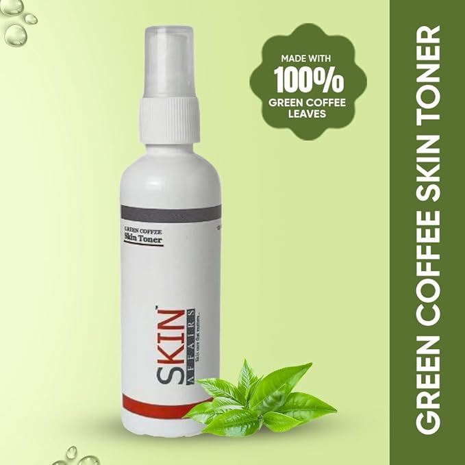 Skin Affairs Green Coffee Skin Toner for Whitening - 100 ml