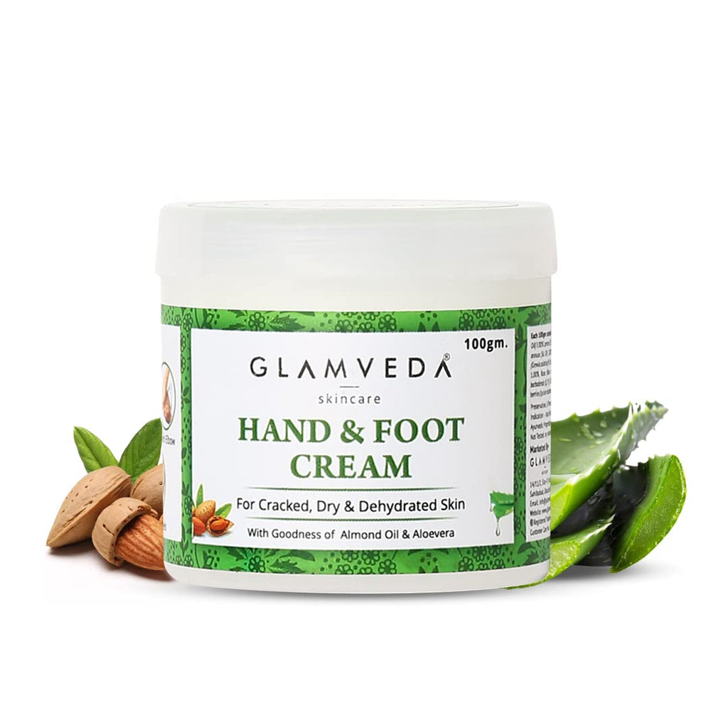 Glamveda Hand & Foot Ayurvedic Crack Cream - 100 gms