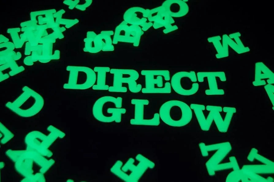 God & God's Glow in the Dark English Alphabets for Home Decoration/Educational Purpose Design 5