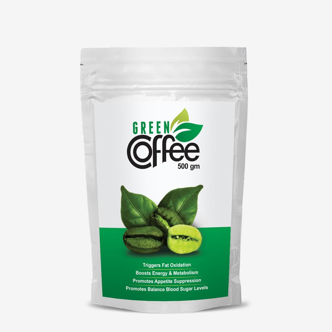 Vokin Biotech Organic Green Coffee Beans Unroasted Arabica Coffee Supports Weight Loss Management