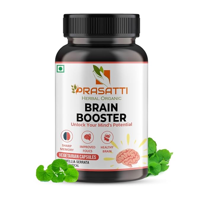 Prasatti Organic Plant Based Herbal Wellness Capsules - 60 Veg Caps