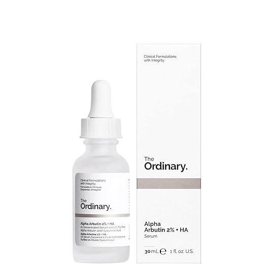 The Ordinary Alpha Arbutin 2% + HA Serum to reduce Dark Spots & Pigmentation - 30 ml
