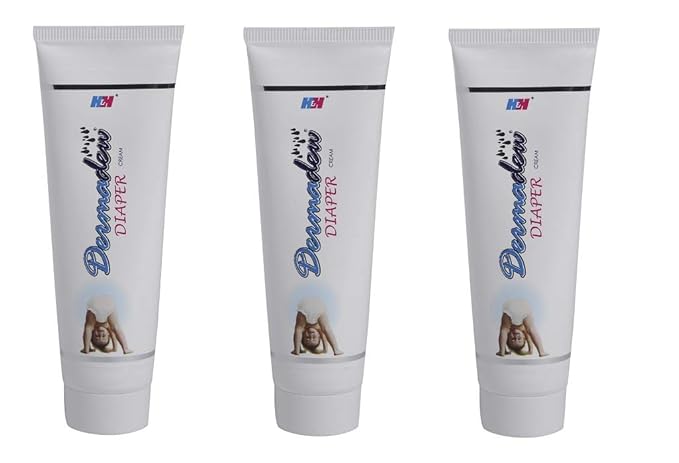Dermadew Diaper Cream - 50 Gms | Pack of 3