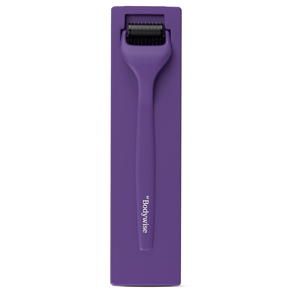 Bodywise Advance Derma Roller for Women | 540 Micro 0.5mm Titanium Alloy Needles | Faster Absorption of Oils & Serums | Reduces Hair Fall & Stimulates Hair Follicles | Safe, Easy & Effective To Use
