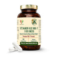 Nutraliebe Vitamin K2 (as MK-7 Menaquinone-7) â€“ High Bioavailability Formula for Bone Strength, Calcium Absorption & Heart Health | Supports Arterial Flexibility | 90 Veg Capsules | Non-GMO & Gluten-Free