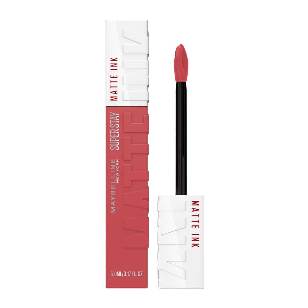 Maybelline New York Liquid Matte Lipstick, Long Lasting, 16hr Wear, Superstay Matte Ink, 170 Initiator, 5ml