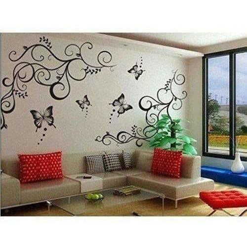Lovely Black Butterflies Wall Sticker
