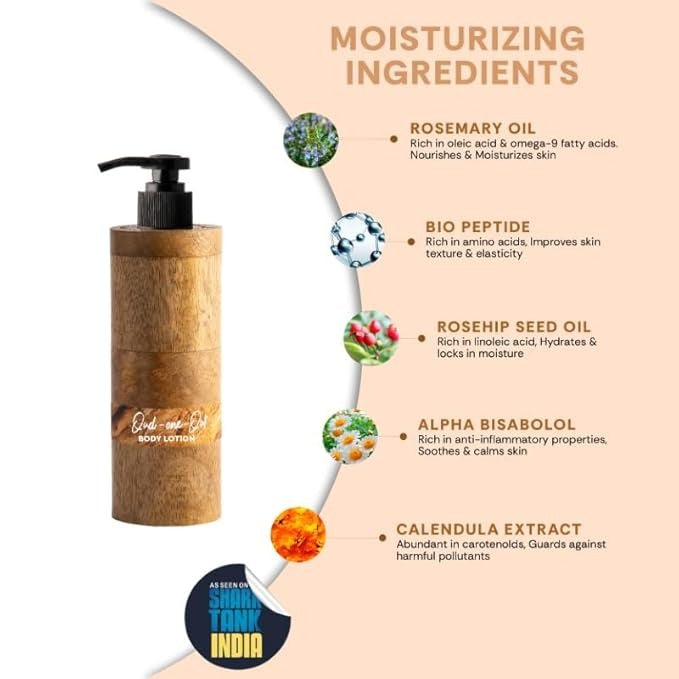 Mintree Organic Moisturizing Oud Body Lotion - 200 ml
