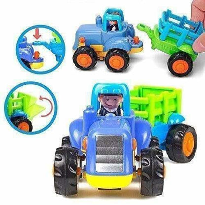 Multi Color - Unbreakable Automobile Car Toys for Kids Set of 4