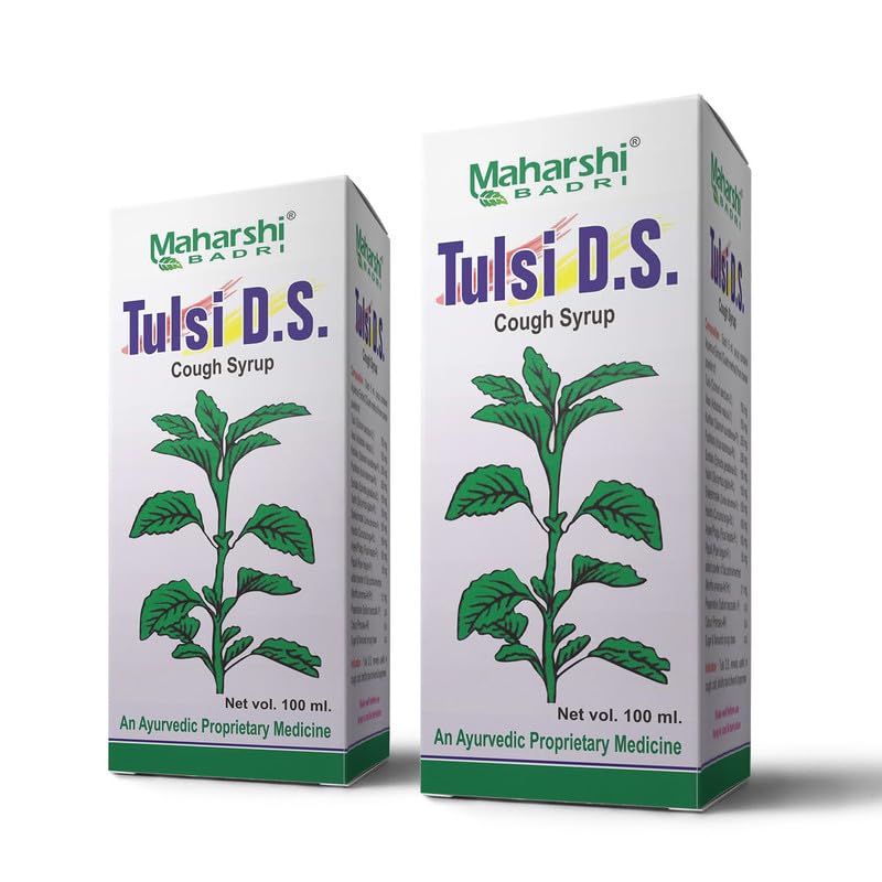 Maharshi Badri Herbal Routine Support Syrup - 100 ml (Pack of 2)