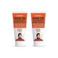 Elemnt Brown Zinc Sunscreen for Cricketers SPF 50 - 50 gms (Pack of 2)
