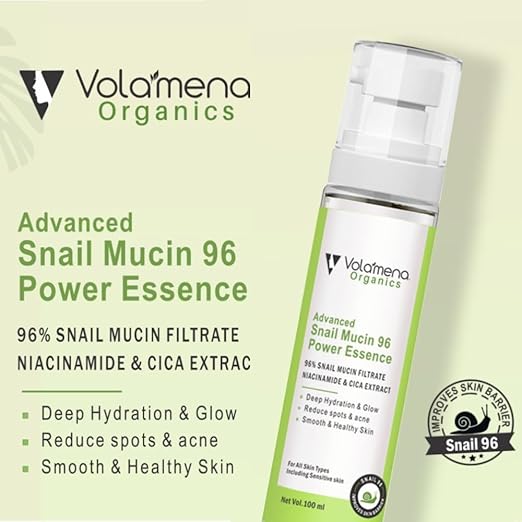 Volamena Snail Mucin 98 Power Essence Serum - 100 ml