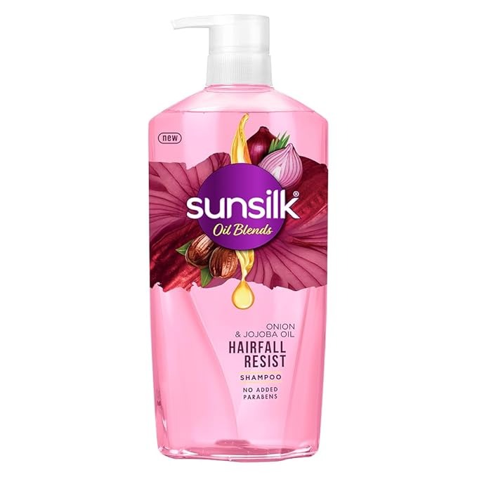 Sunsilk Onion & Jojoba Oil Hairfall Resist Oil Blends Shampoo - 700 ml