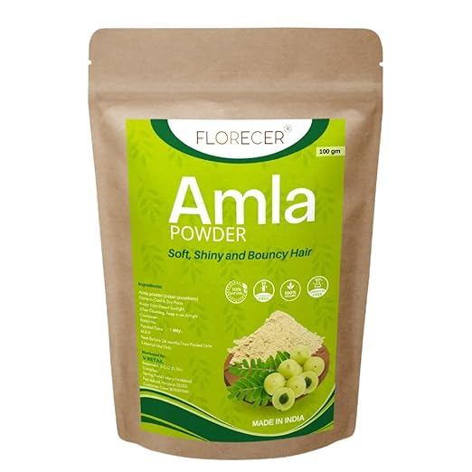 Florecer Amla Powder For Hair Skin Care - 100 gms