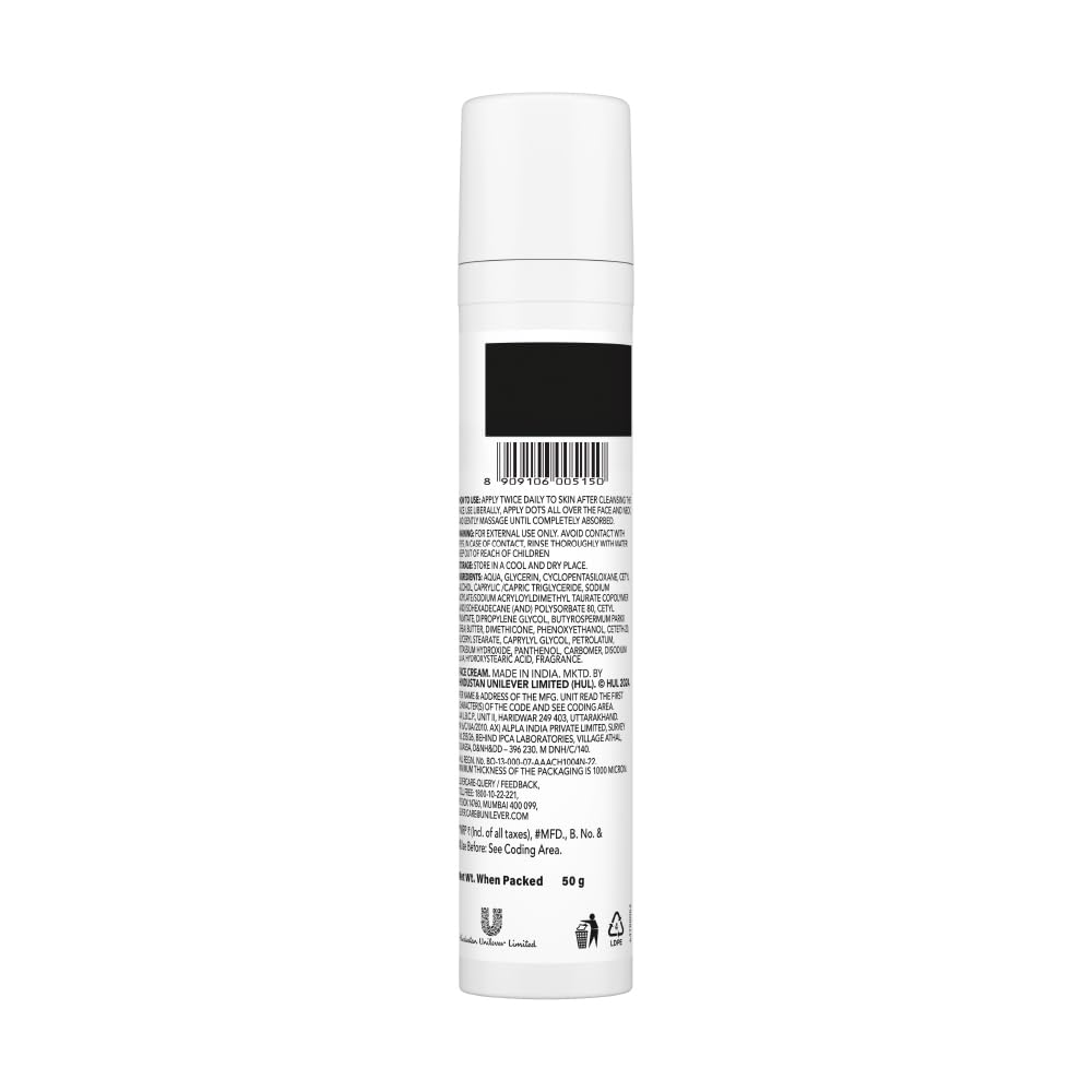NOVOLOGY Moisture Barrier Booster Cream, Face Moisturiser, 50G, for 100 hours of Hydration, with Glycerin and Hydroxystearic Acid, Non-Comedogenic and Hypoallergenic, for Dry and Sensitive Skin