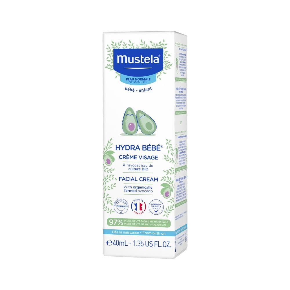 Mustela HydraBebe Facial Cream - 40 ml