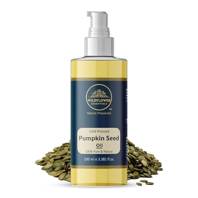 Wildflower Essentials Pure Pumpkin Seed Oil Cold Pressed - 100 ml