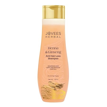 Jovees Herbal Henna & Ginseng Anti Hair Loss Shampoo - 150 ml