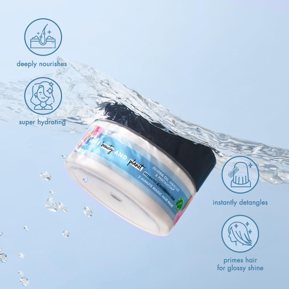 Love Beauty & Planet Hydrate & Nourish Hair Mask200ML