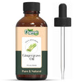 Organic Zing Gingergrass (Cymbopogon Martinii) Oil | Essential Oil for Skincare, Hair Care, Aroma and Diffusers- 30 Ml