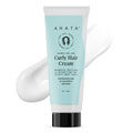 Arata Curl Cream For Curly, Frizzy & Dry Hair | Moisturises & Hydrates Curls | Reduces Frizz| Derma Tested | Soy Protein & Shea Butter | 50g