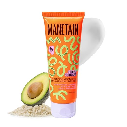 Manetain Curl Cream for Curly & Wavy Hair - 100 ml