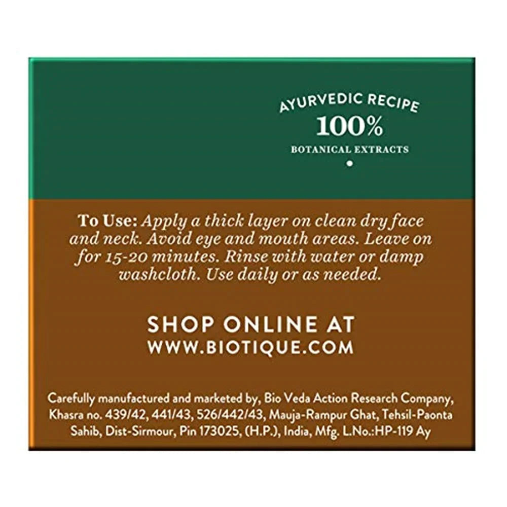 Biotique Bio Clove Purifying Anti Blemish Face Pack - 75 gms