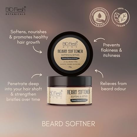 Biofresh Beard Hair Softener for Men - 50 gms