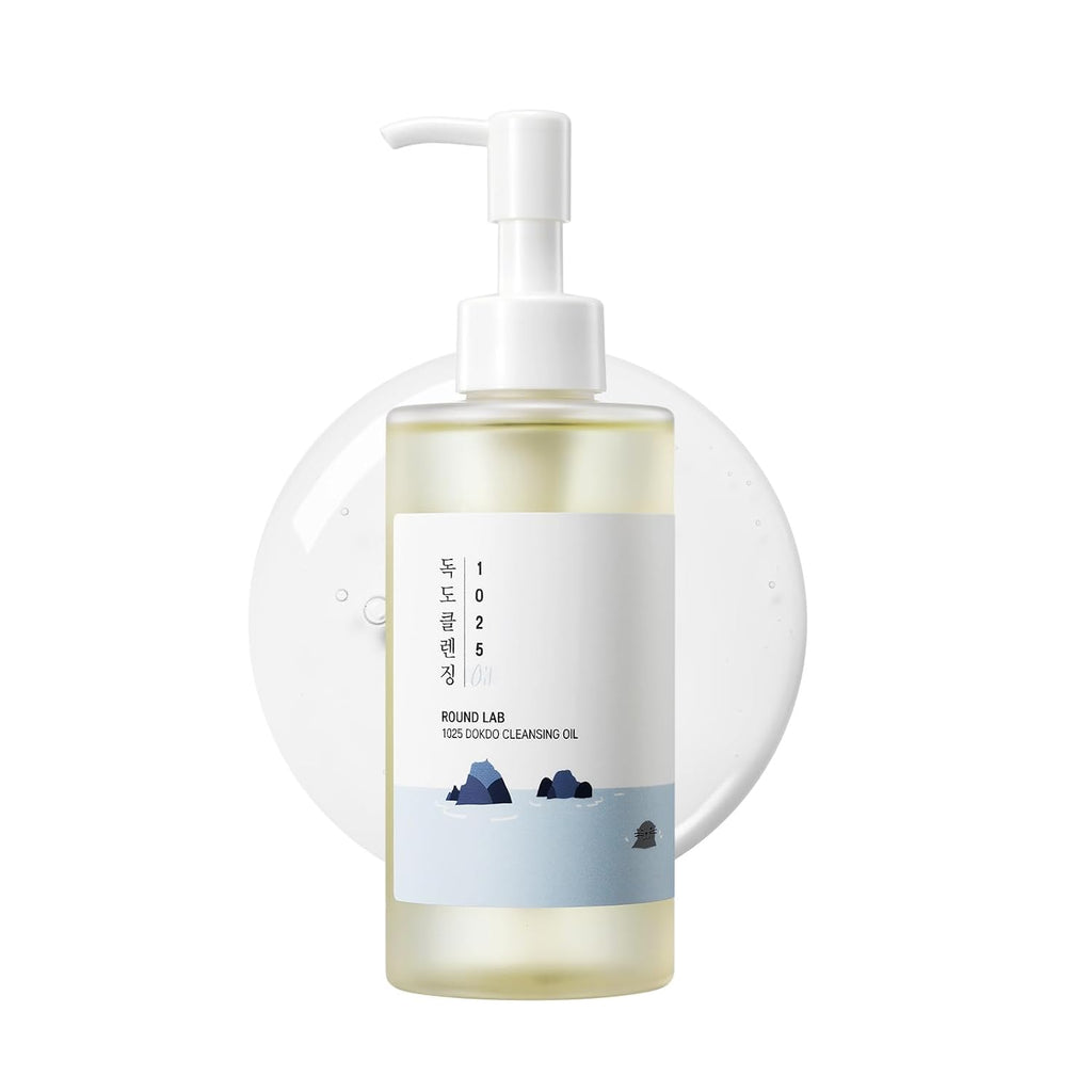 ROUND LAB 1025 Dokdo Cleansing Oil 200ml / Alcohol-Free, Blackhead Removal, Oil Cleansing