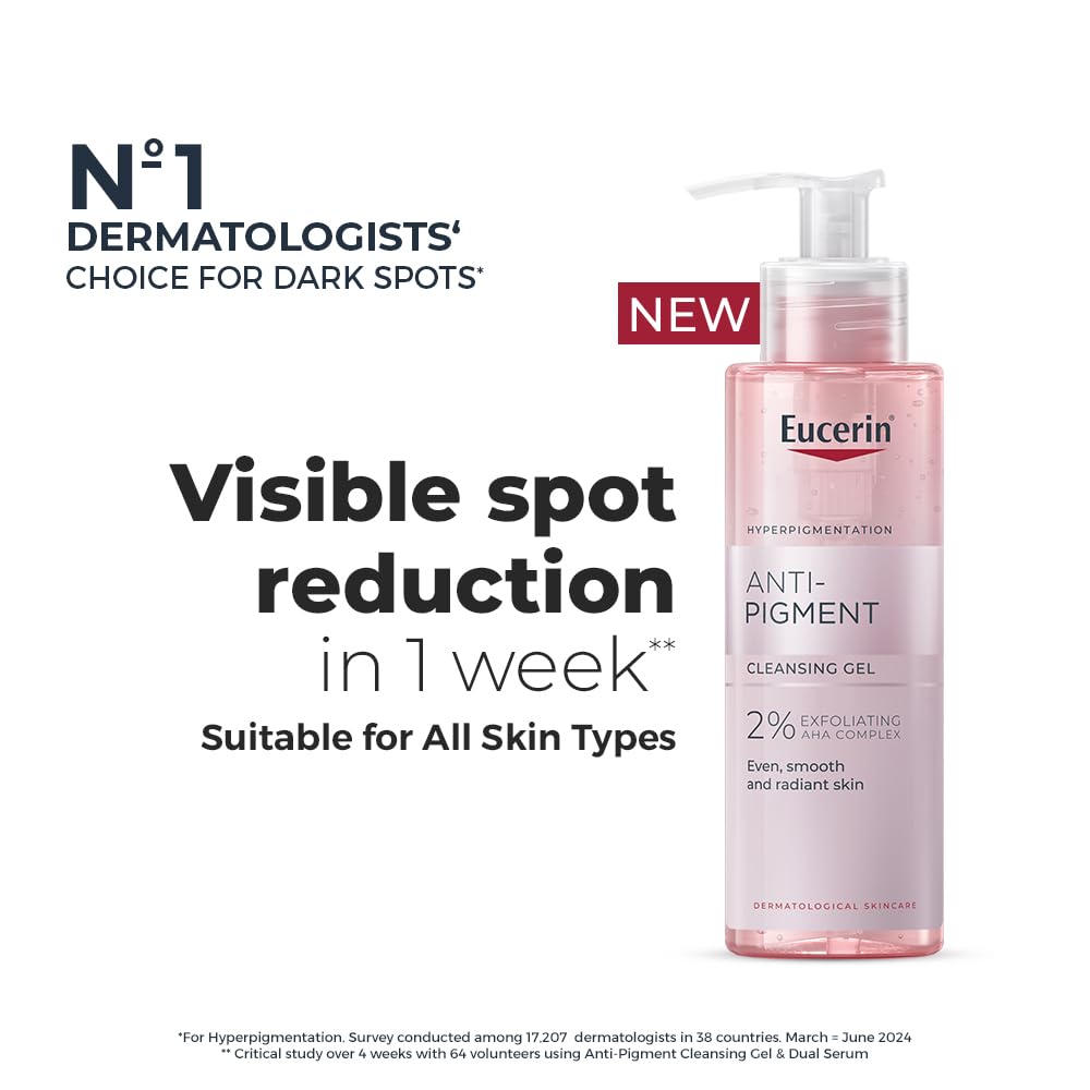 Eucerin Anti Pigment Cleansing Gel 2% Exfoliating AHA Complex 200ml