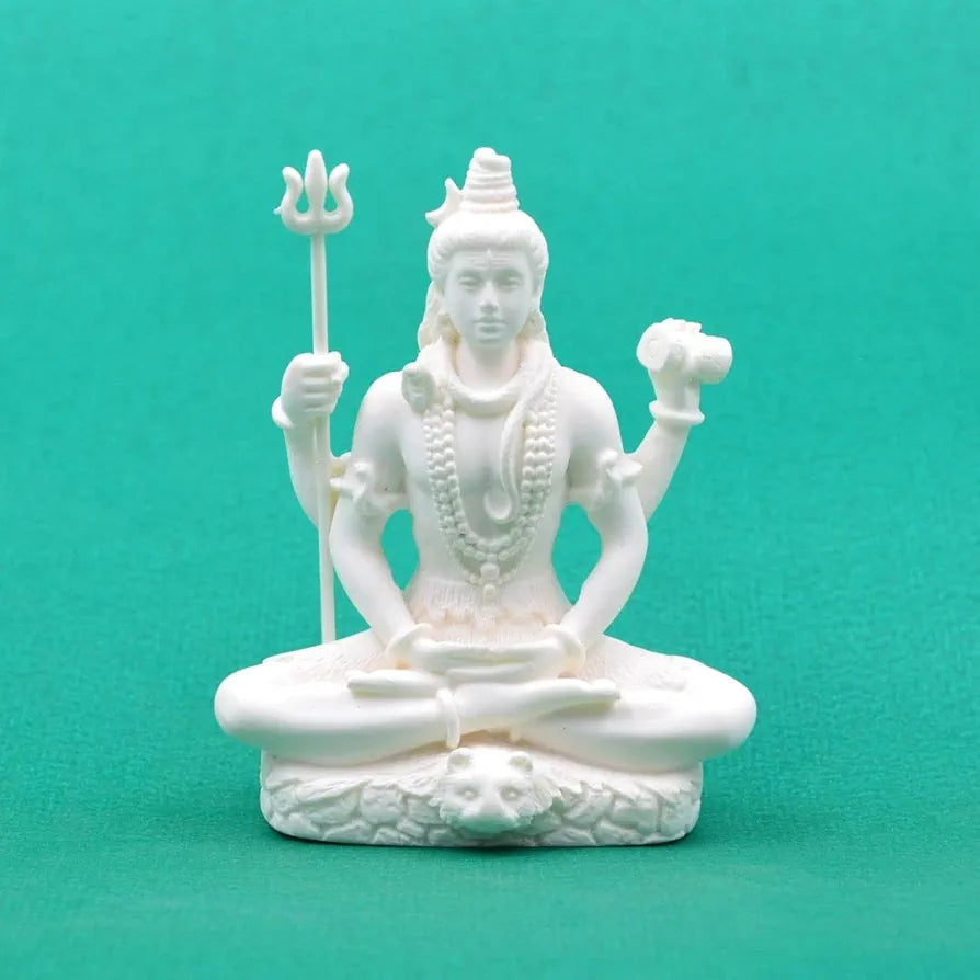 CraftVatika Shiv Shiva Murti Statue Idols Sculpture for Car Dashboard
