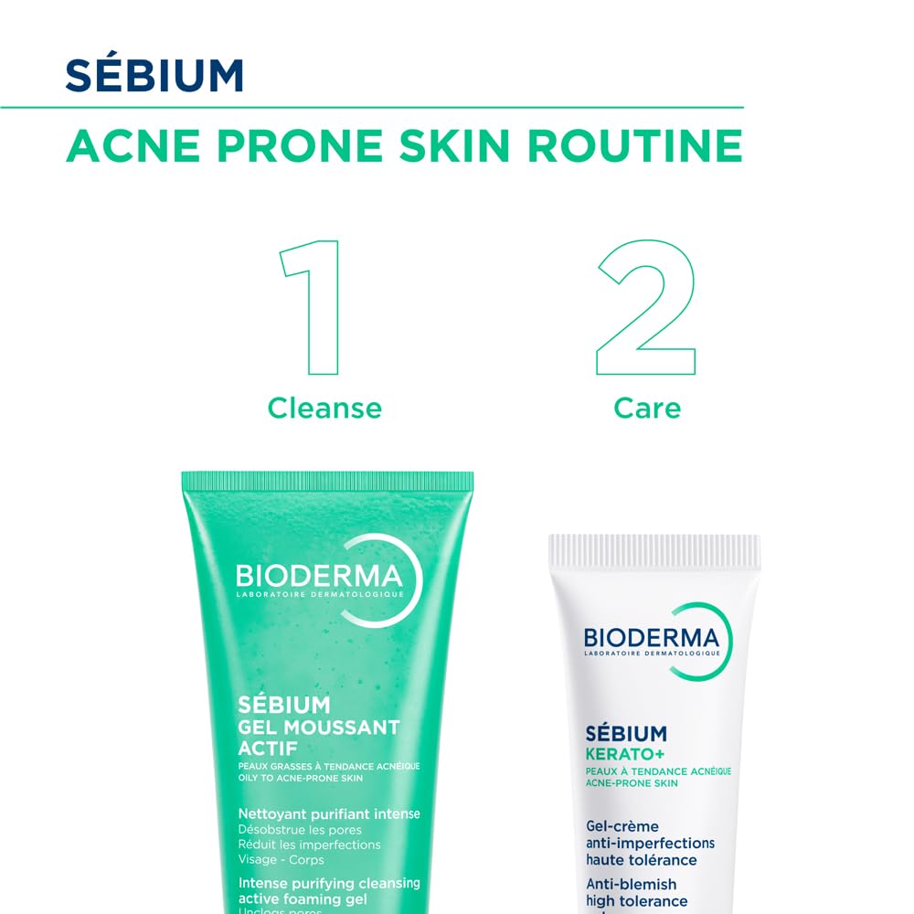 Bioderma Sebium Kerato+ Anti-Blemish, Anti-Marks Gel Cream (30 ml)