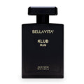 Bella Vita Luxury KLUB | Long Lasting Eau De Parfum 100ml Perfume for Man | Lemon, Rose and Vanilla | Musky, Spicy and Woody Premium Fragrance for Men