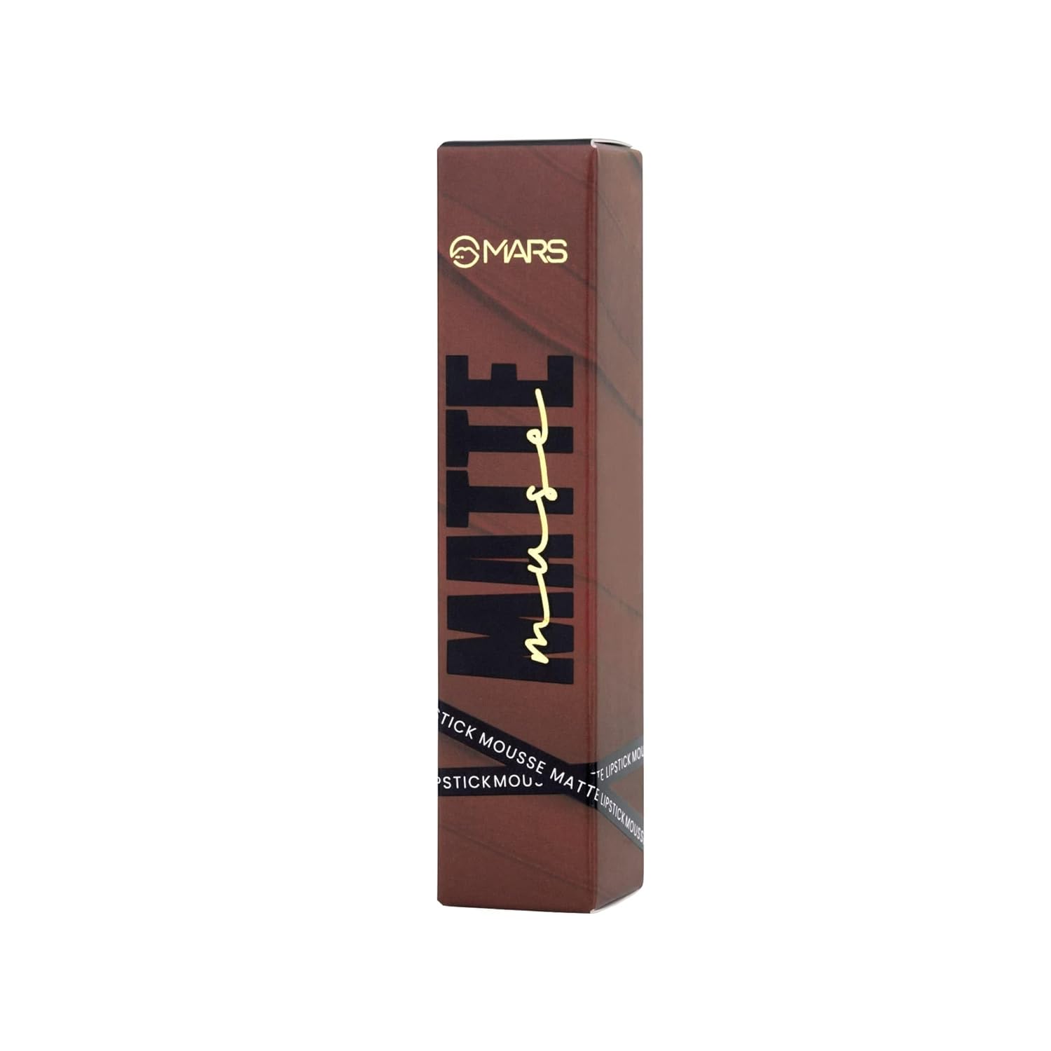 MARS Matte Muse Mousse Lipstick (3ml) (03-QUEEN) with Doe-Foot Applicator | Highly Pigmented | Smooth Texture | Hydrating Formula | Blurry Lips Effect