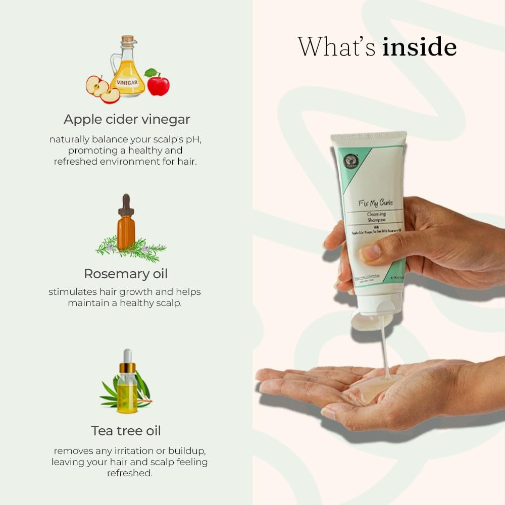 Fix My Curls Cleansing Shampoo - 50 ml