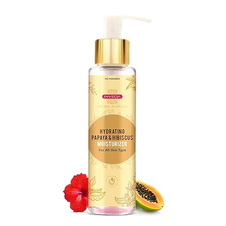 Inveda Hydrating Papaya and Hibiscus Moisturizer - 100 ml
