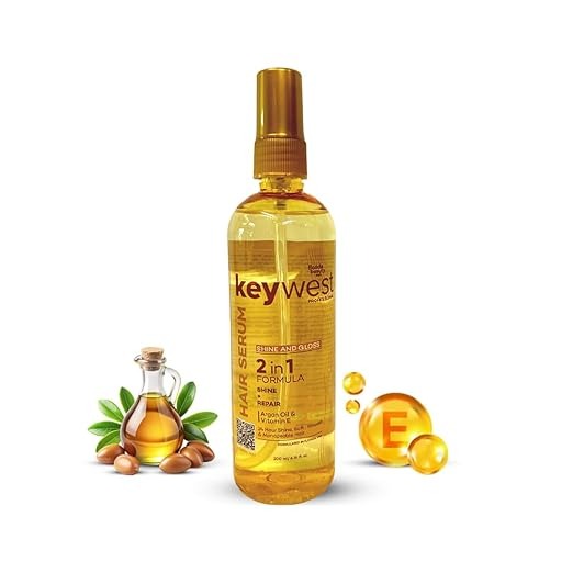 Keywest Professional Shine & Gloss Hair Serum - 200 ml