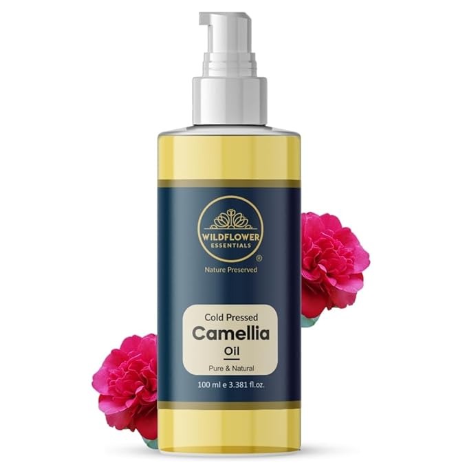 Wildflower Essentials Pure Camellia Oil Cold Pressed - 100 ml