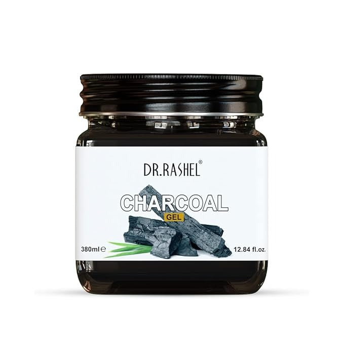 Dr.Rashel Charcoal Gel For Face & Body For Normal Skin - 380 ml