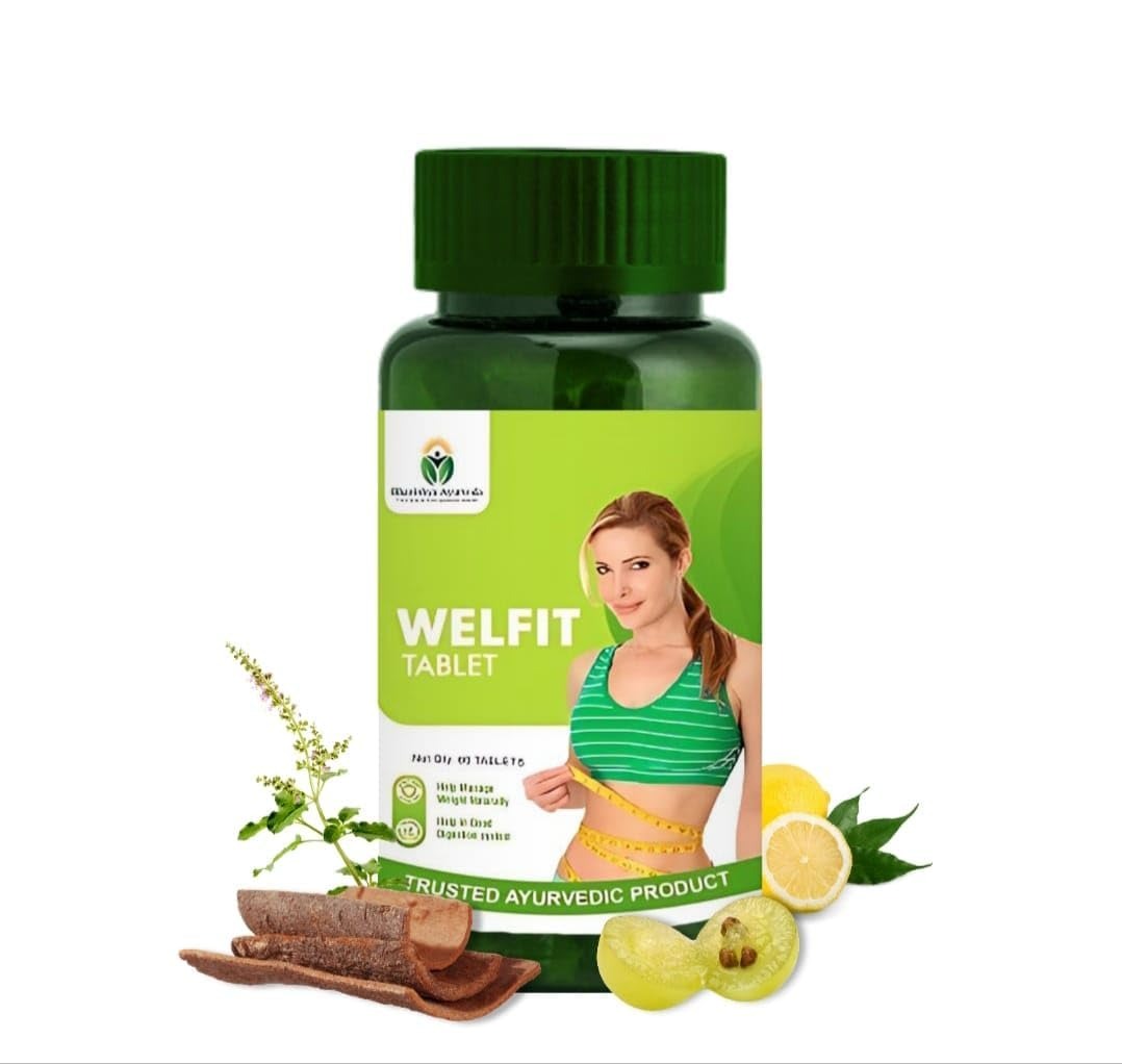 Bhavishya Ayurveda Welfit Ayurvedic Tablets - 60 Tablets (Pack Of 2)
