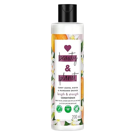 Love Beauty & Planet Curry Leaves, Biotin & Mandarin Natural Conditioner - 200 ml