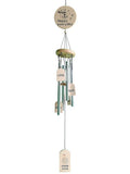 Relive Store Wind Chime 4 Silver Pipes Hight 35 Inch.