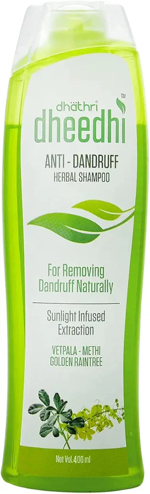 Dhathri Dheedhi Anti Dandruff Herbal Shampoo - 400 ml