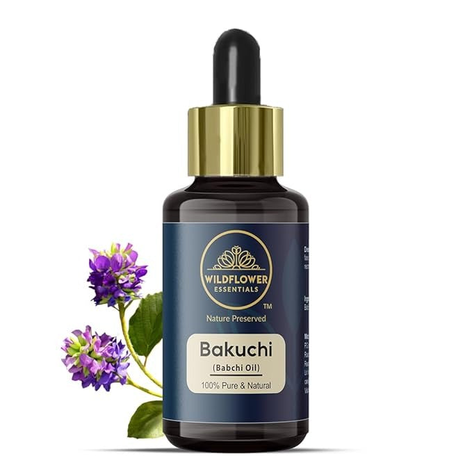 Wildflower Essentials Bakuchi Oil (Babchi) Cold Pressed - 30 ml