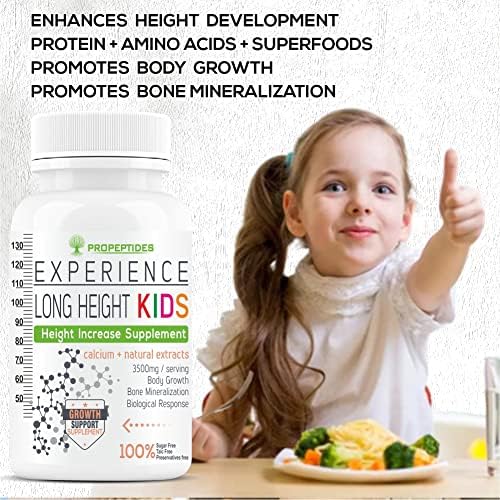 Propeptides Height Increasing Supplement for Kids - 60 Tablets (Pack of 2)