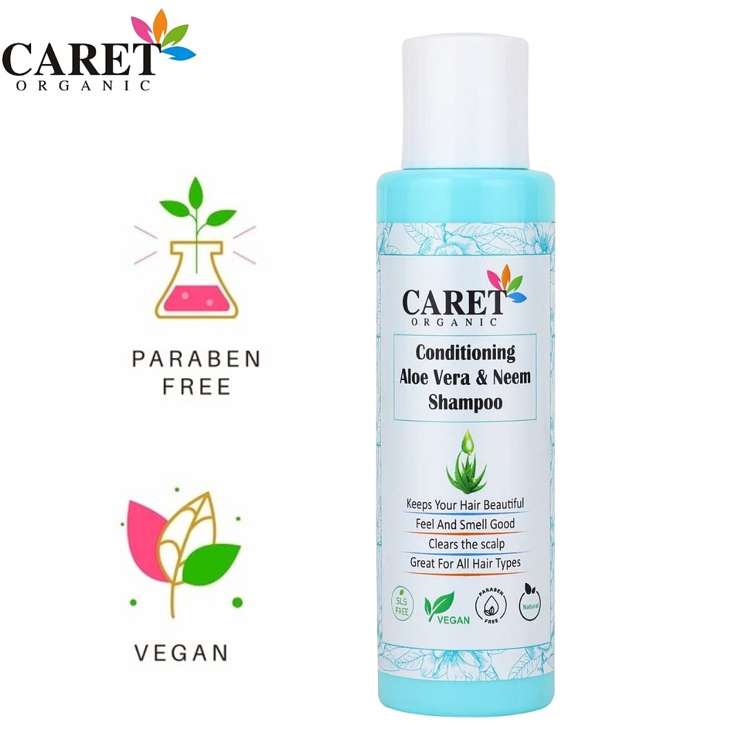 Caret Organic Conditioner With Aloevera & Neem - 100 ml