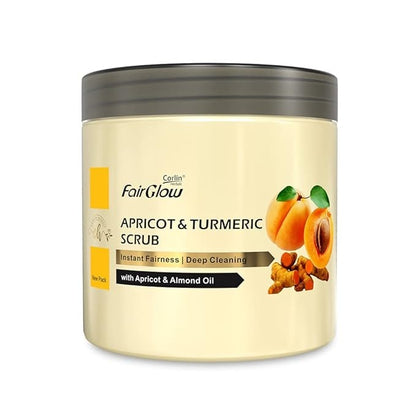 Corlin Fairglow Apricot & Turmeric Scrub - 800 gms