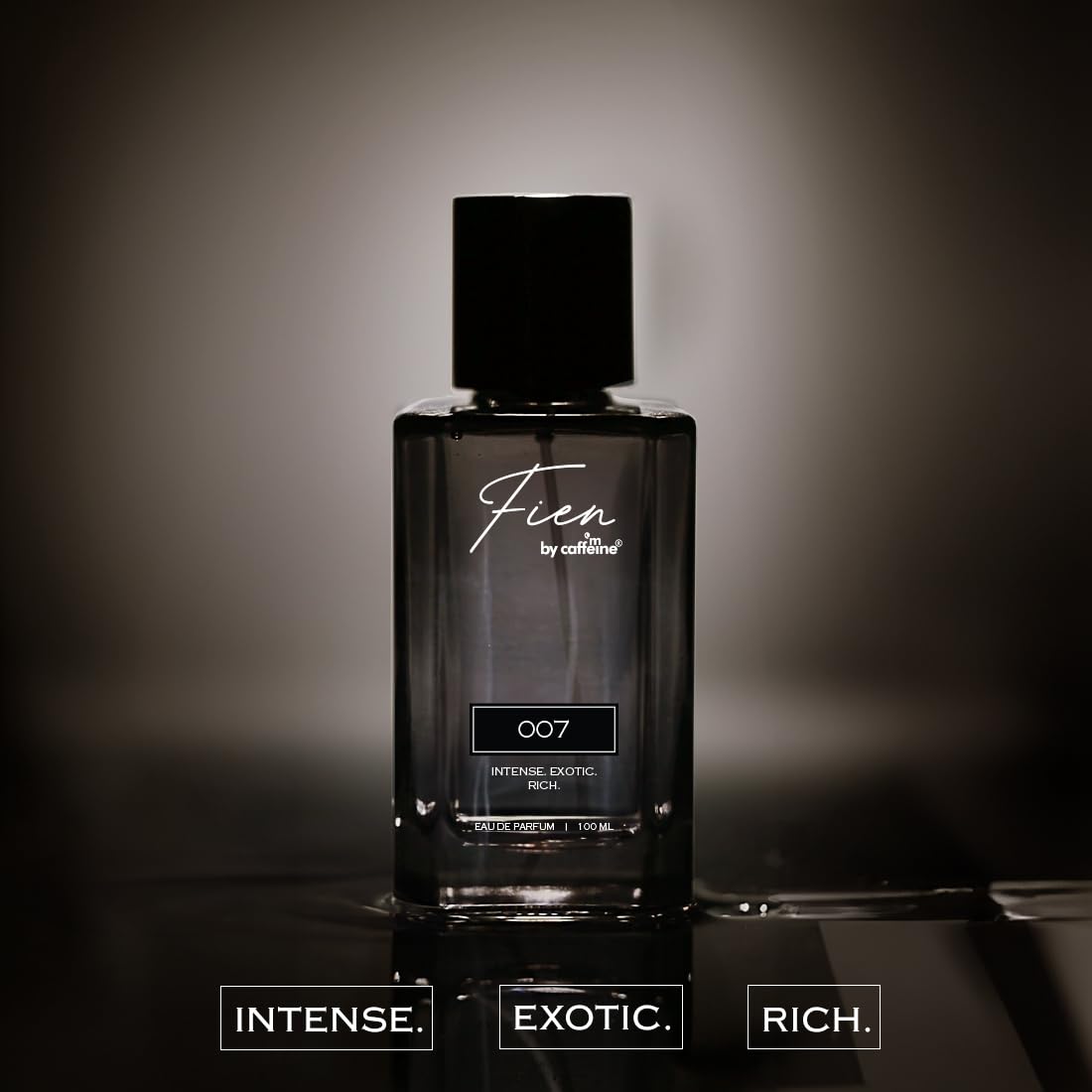 FIEN 007 Perfume for Men | Oriental Oud Scent | 12 Hrs Long Lasting | mCaffeine Perfume | Fien Eau De Parfum with Oud, Sandal & Musk | perfume for men | Solid mCaffeine Premium & Luxurious Perfume - 100ml