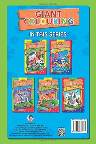 Dreamland Giant Colouring Book - 3